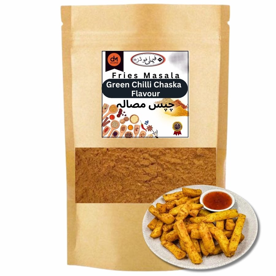 Fries Green Chilli Flavor Masala Seasoning