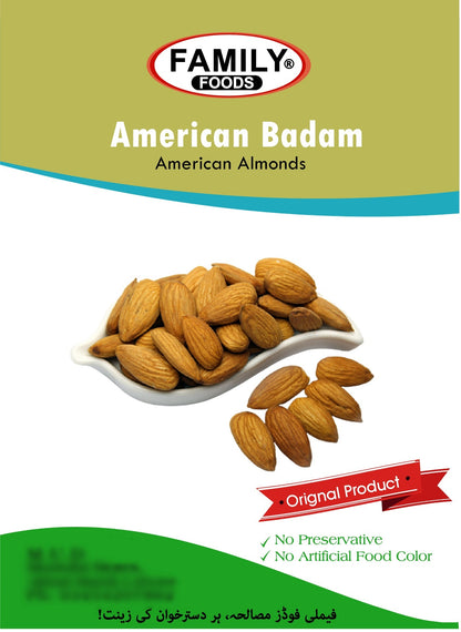 American Almonds - USA (American Badam) / (Giri badam)