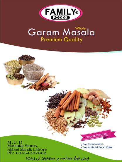 Garam Masala Sabut - Premium Quality