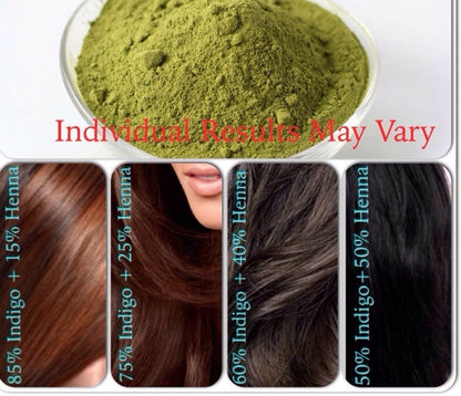 Indigo Leaf Powder (Wasma Powder) - Natural Hair Colorant.